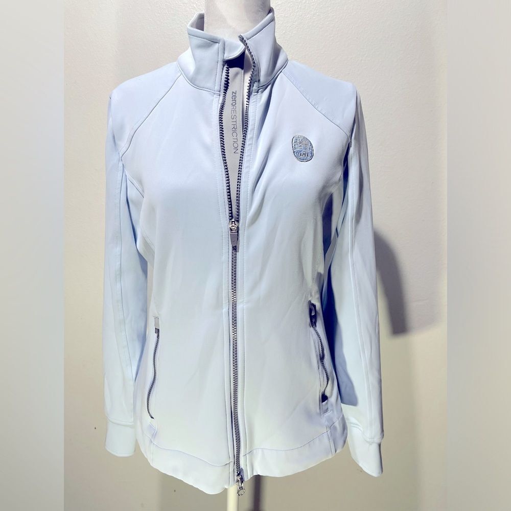 Zero Restriction Performance Sweater Jacket Golf … - image 4